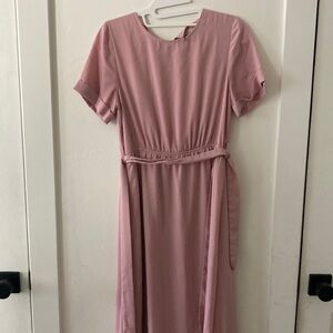 Polagram Dusty Pink Maxi Dress S